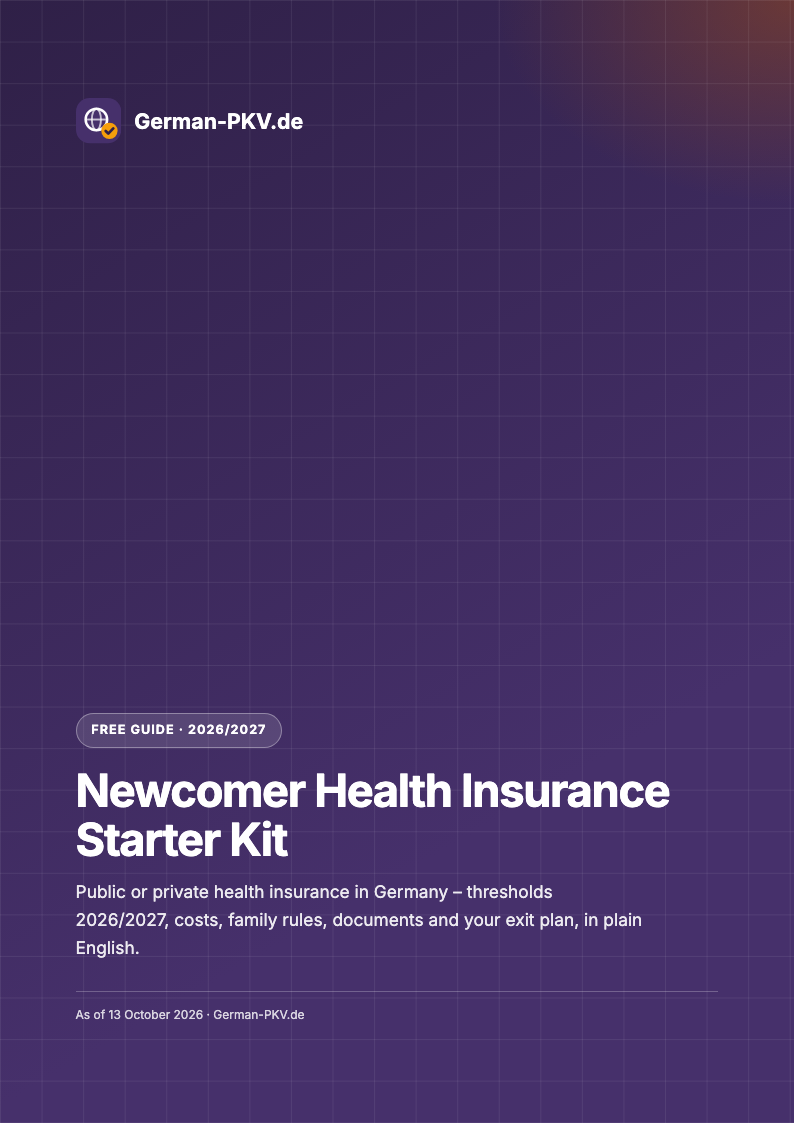 Cover of the Newcomer Health Insurance Starter Kit